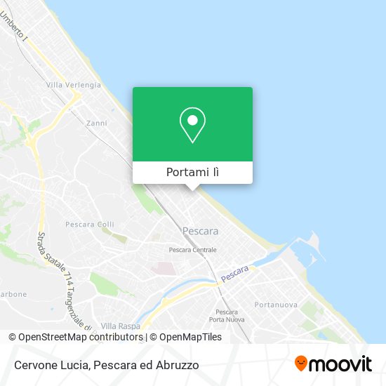 Mappa Cervone Lucia