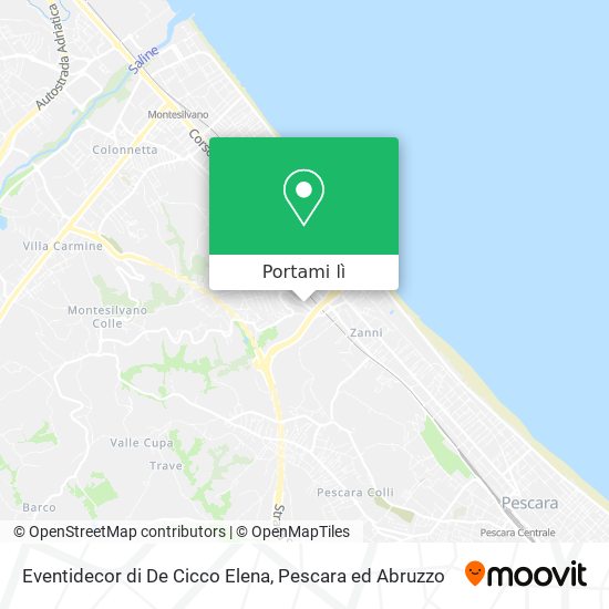 Mappa Eventidecor di De Cicco Elena