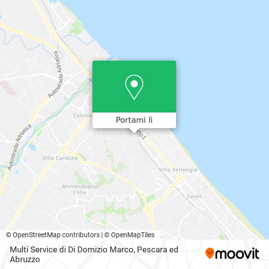 Mappa Multi Service di Di Domizio Marco