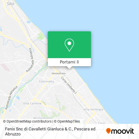Mappa Fenix Snc di Cavalletti Gianluca & C.