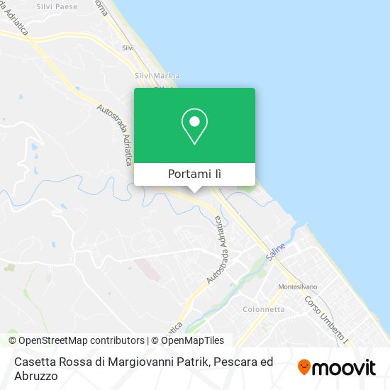 Mappa Casetta Rossa di Margiovanni Patrik