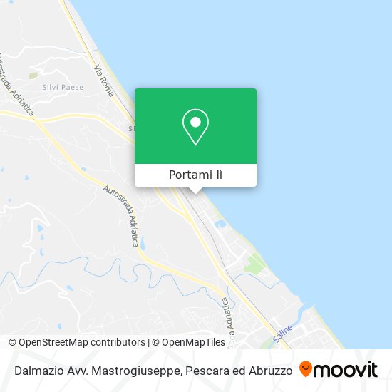 Mappa Dalmazio Avv. Mastrogiuseppe
