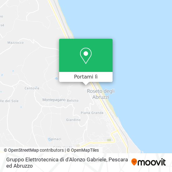 Mappa Gruppo Elettrotecnica di d'Alonzo Gabriele