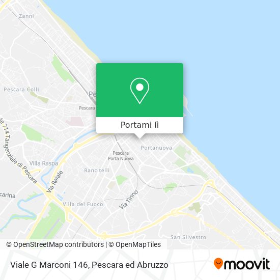Mappa Viale G  Marconi  146