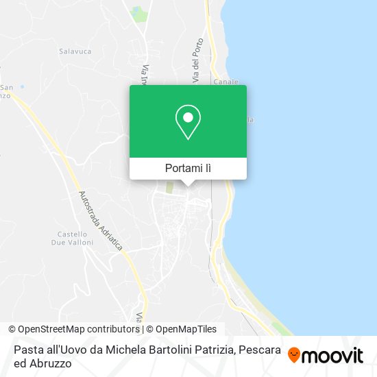 Mappa Pasta all'Uovo da Michela Bartolini Patrizia
