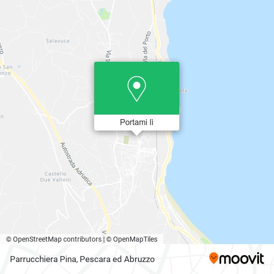 Mappa Parrucchiera Pina