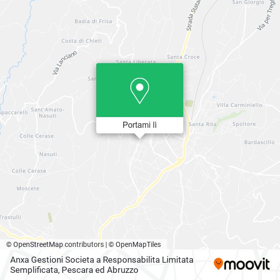Mappa Anxa Gestioni Societa a Responsabilita Limitata Semplificata