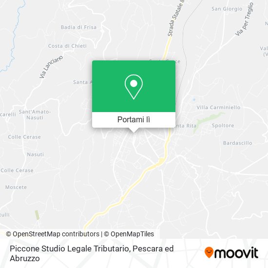 Mappa Piccone Studio Legale Tributario