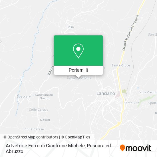 Mappa Artvetro e Ferro di Cianfrone Michele