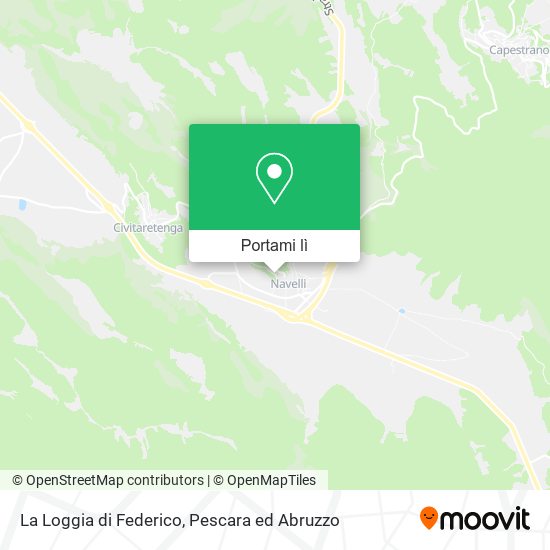 Mappa La Loggia di Federico