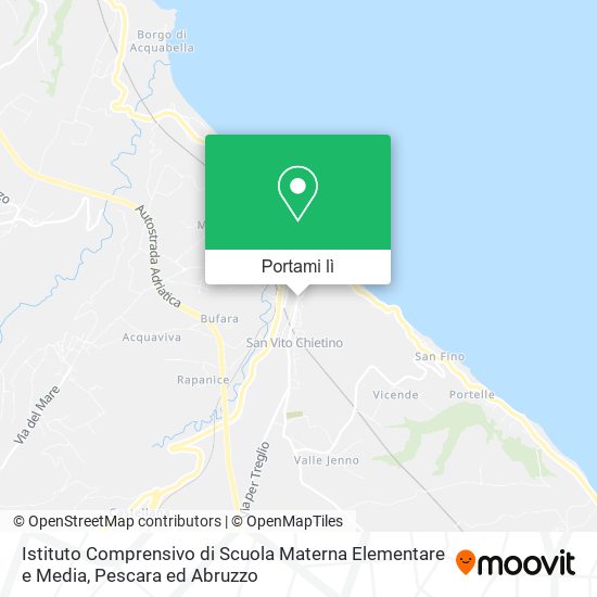 Mappa Istituto Comprensivo di Scuola Materna Elementare e Media