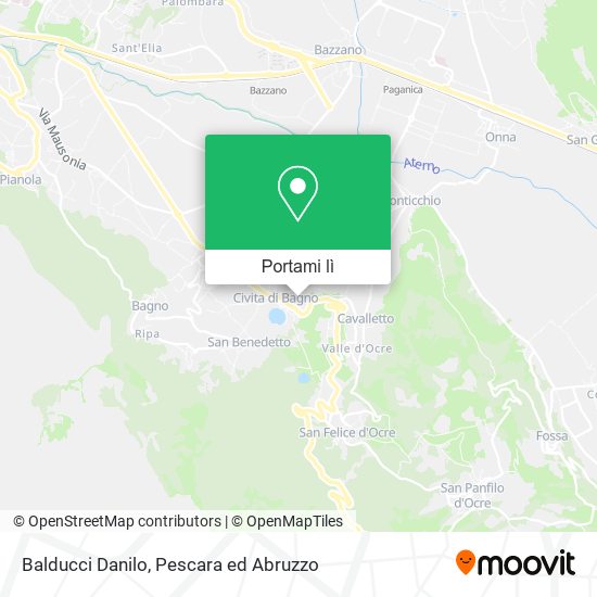 Mappa Balducci Danilo