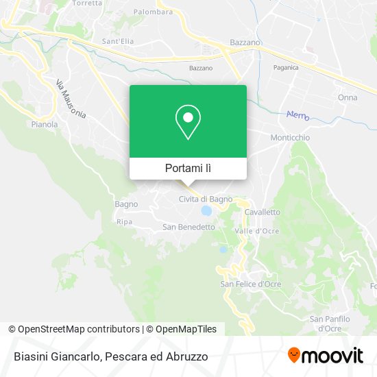 Mappa Biasini Giancarlo