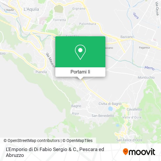 Mappa L'Emporio di Di Fabio Sergio & C.