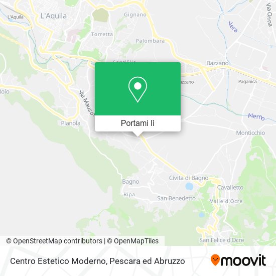 Mappa Centro Estetico Moderno