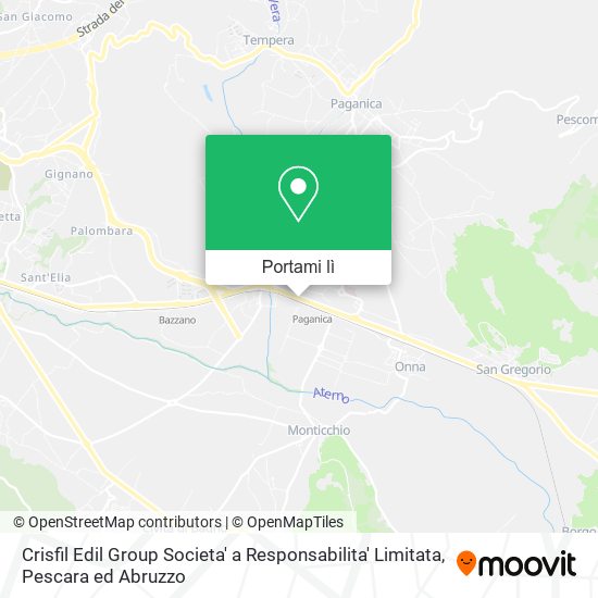 Mappa Crisfil Edil Group Societa' a Responsabilita' Limitata
