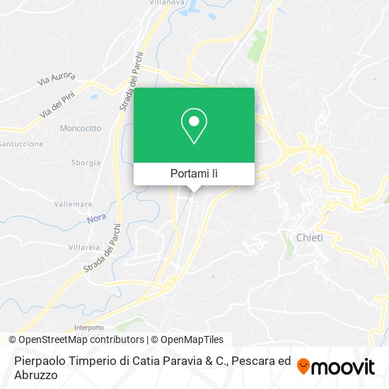 Mappa Pierpaolo Timperio di Catia Paravia & C.