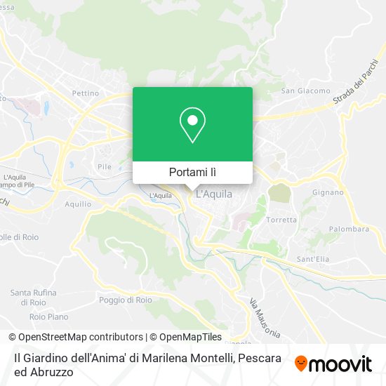 Mappa Il Giardino dell'Anima' di Marilena Montelli