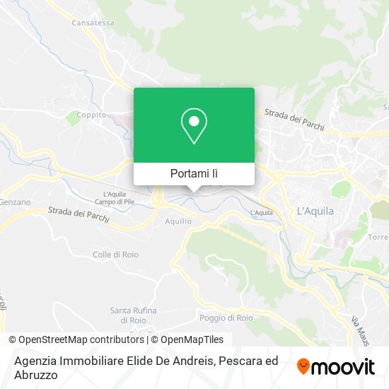 Mappa Agenzia Immobiliare Elide De Andreis