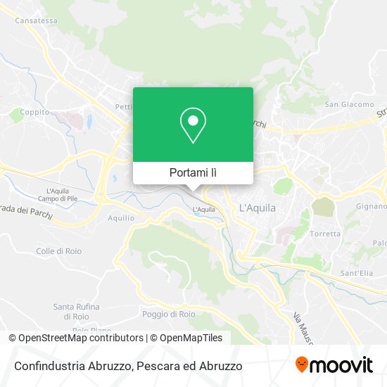 Mappa Confindustria Abruzzo