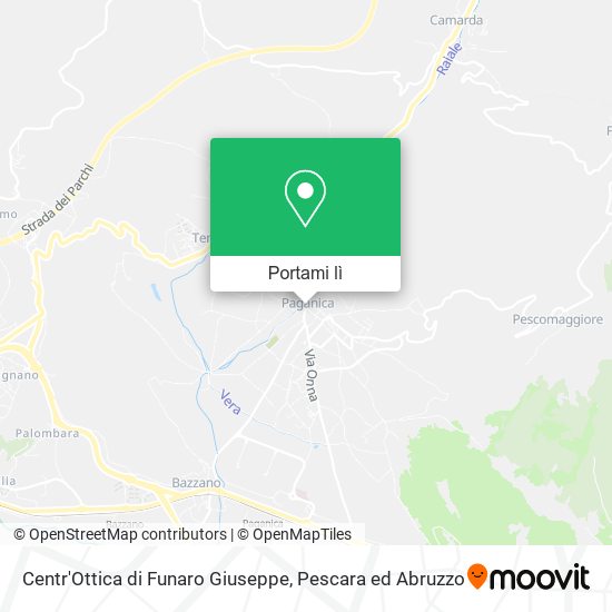 Mappa Centr'Ottica di Funaro Giuseppe