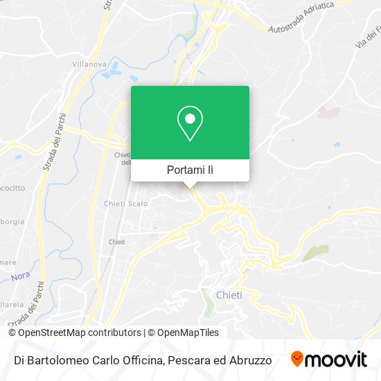 Mappa Di Bartolomeo Carlo Officina