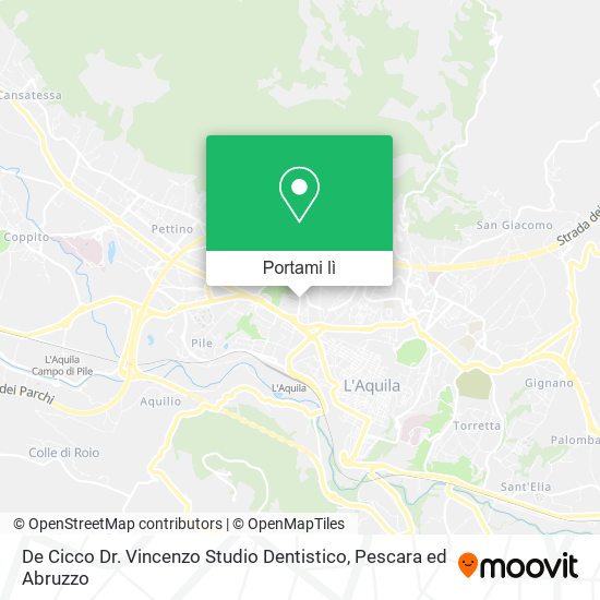 Mappa De Cicco Dr. Vincenzo Studio Dentistico