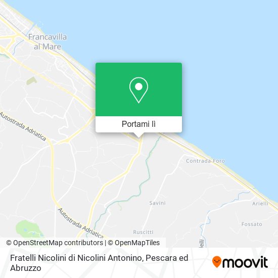 Mappa Fratelli Nicolini di Nicolini Antonino