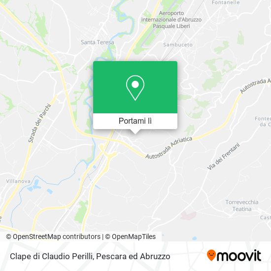 Mappa Clape di Claudio Perilli
