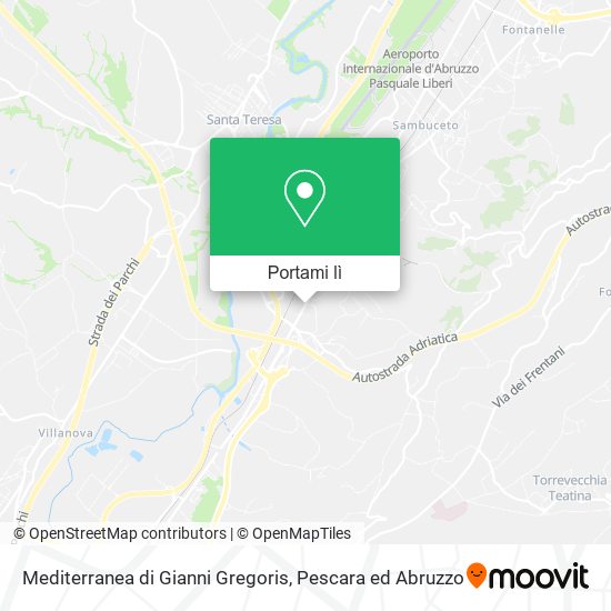 Mappa Mediterranea di Gianni Gregoris