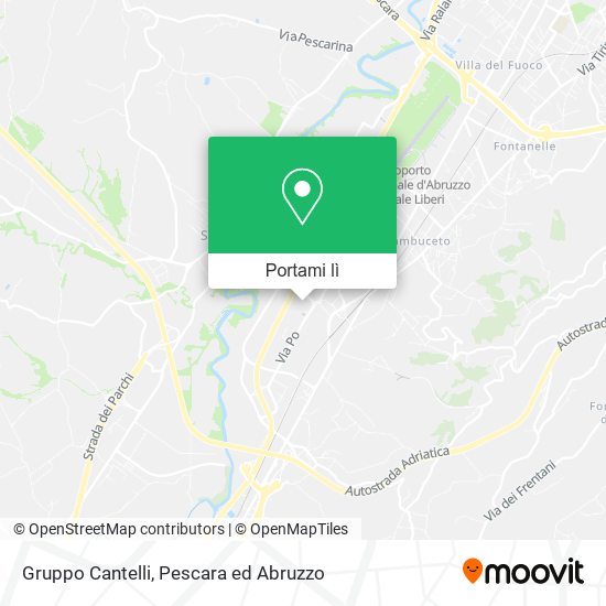Mappa Gruppo Cantelli