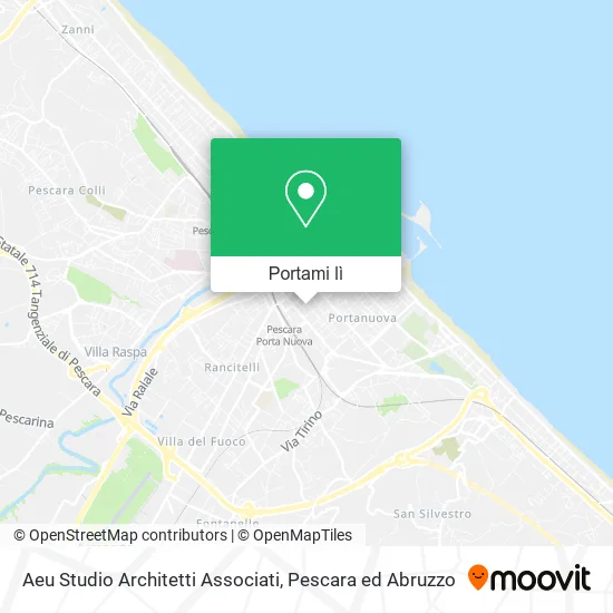 Mappa Aeu Studio Architetti Associati