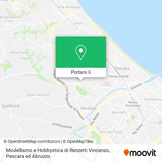 Mappa Modellismo e Hobbystica di Renzetti Vincenzo
