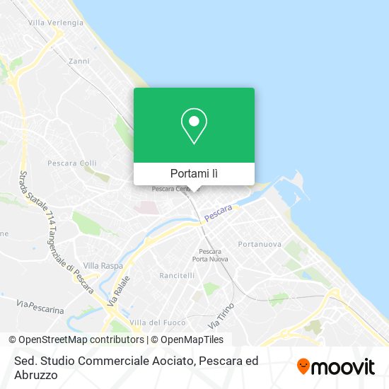 Mappa Sed. Studio Commerciale Aociato