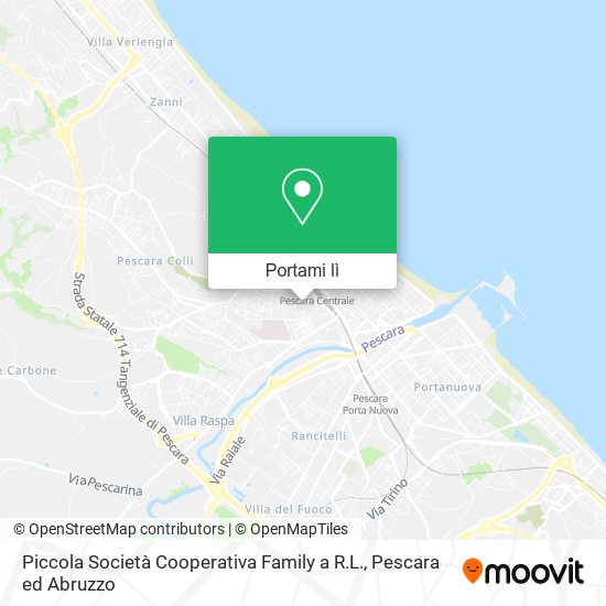 Mappa Piccola Società Cooperativa Family a R.L.