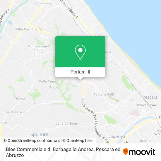 Mappa Biee Commerciale di Barbagallo Andrea