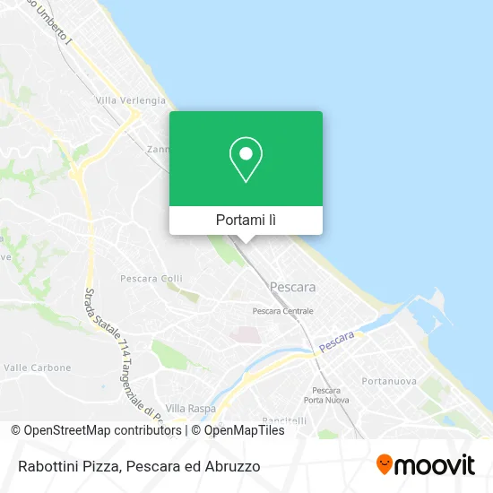 Mappa Rabottini Pizza