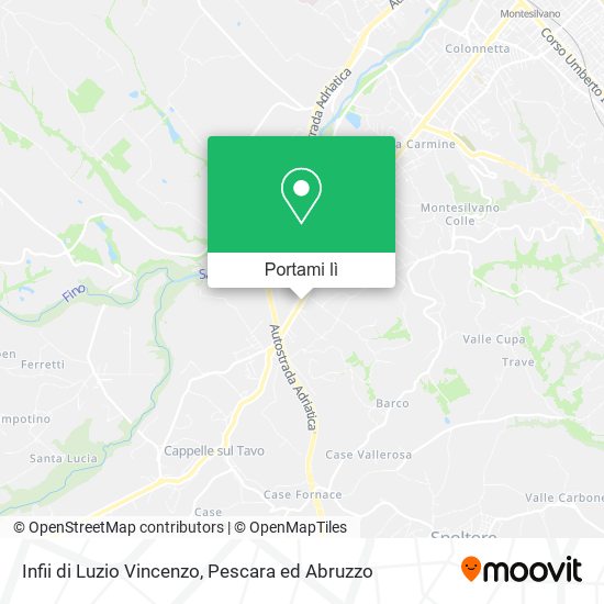 Mappa Infii di Luzio Vincenzo