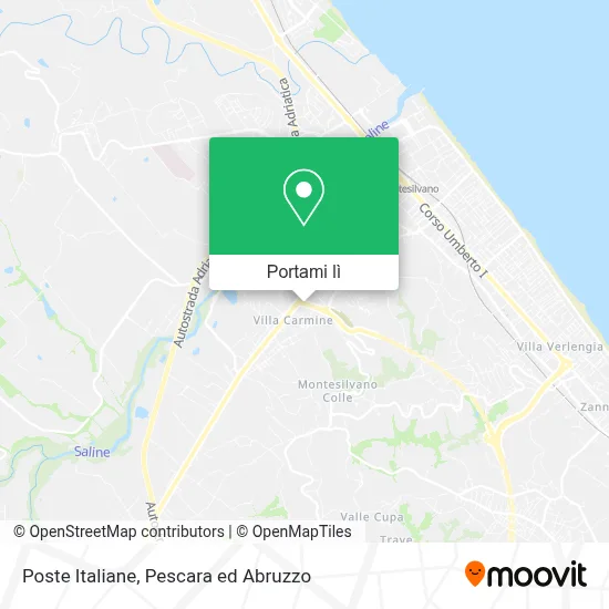 Mappa Poste Italiane