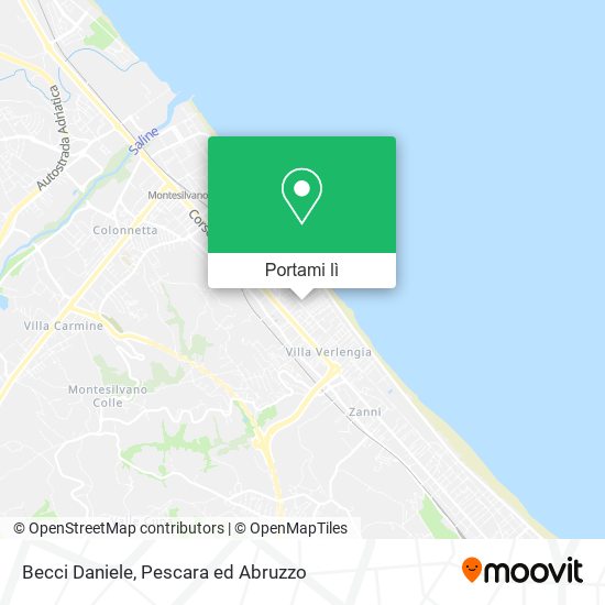 Mappa Becci Daniele