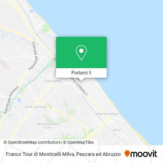 Mappa Franco Tour di Monticelli Milva
