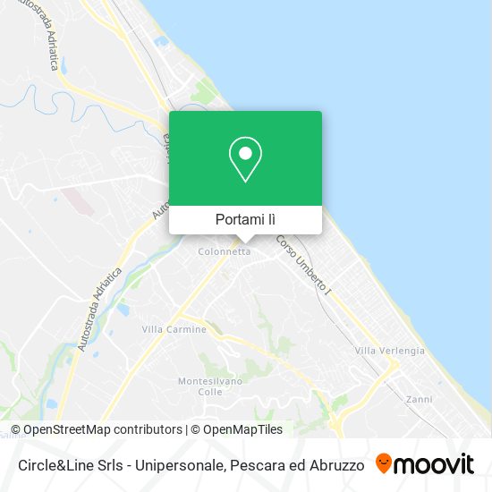 Mappa Circle&Line Srls - Unipersonale