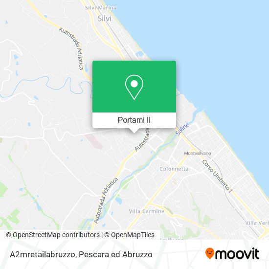 Mappa A2mretailabruzzo