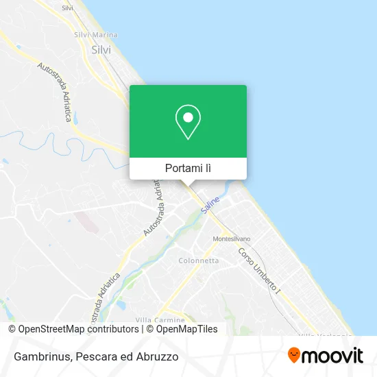 Mappa Gambrinus
