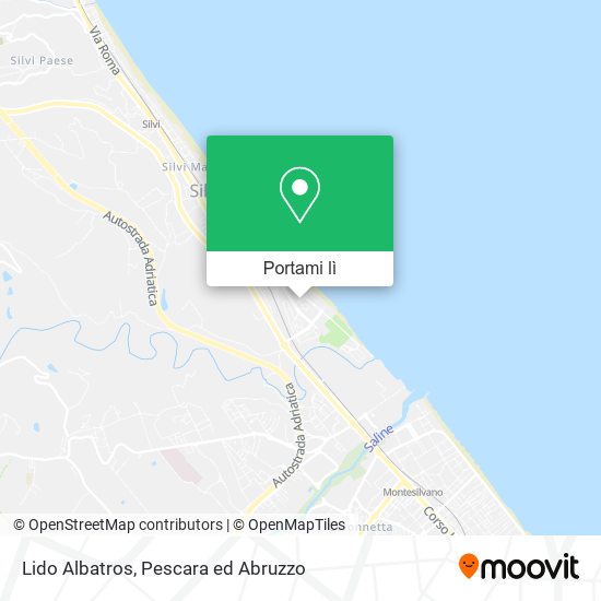 Mappa Lido Albatros