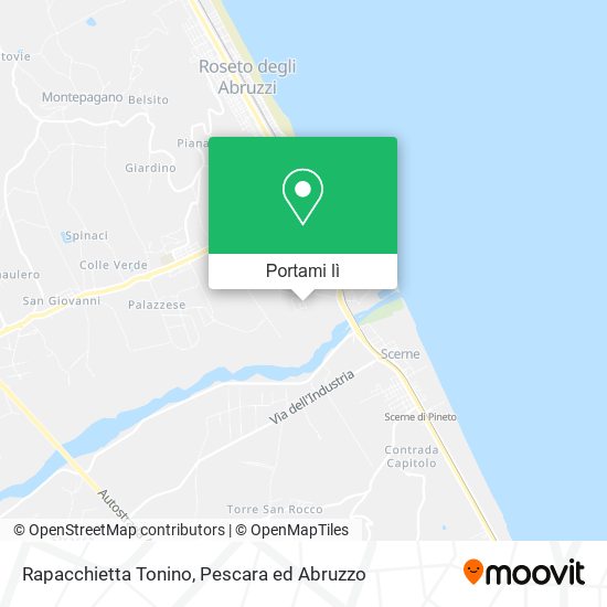 Mappa Rapacchietta Tonino
