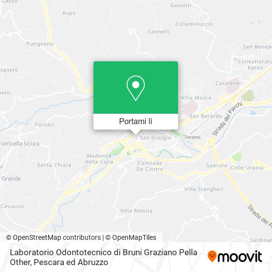 Mappa Laboratorio Odontotecnico di Bruni Graziano Pella Other