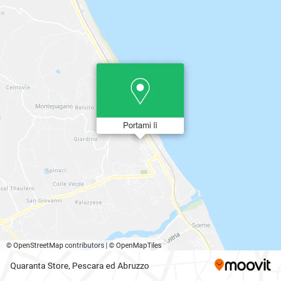 Mappa Quaranta Store