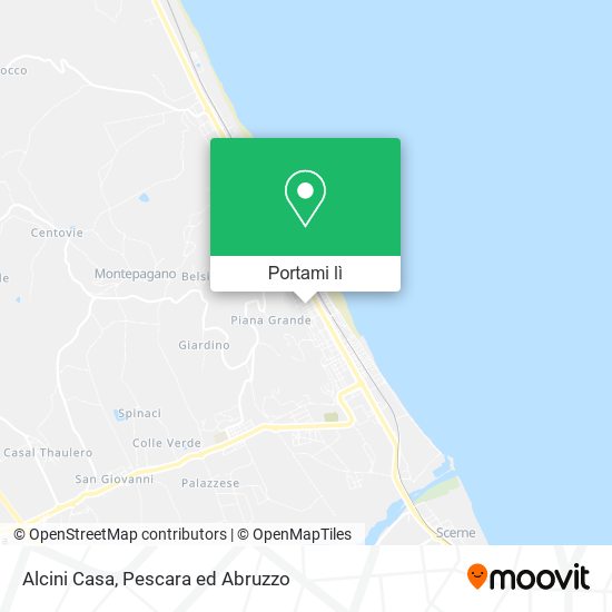 Mappa Alcini Casa