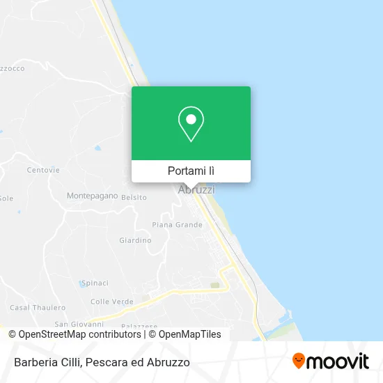 Mappa Barberia Cilli